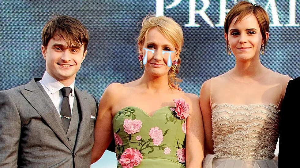 Daniel Radcliffe, Emma Watson and TERF JK Rowling